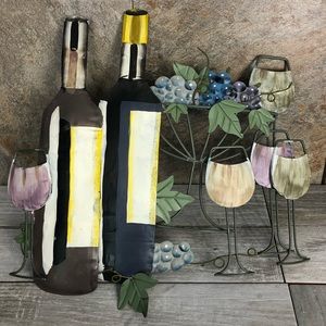 Wine &Glass Decorative art